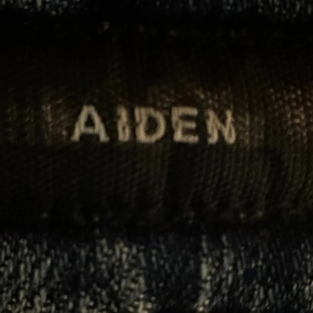 BKE Aiden Jeans Men 30X30 Blue Straight Leg Embroidered Distressed Stretch Denim